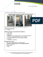 Plataforma Elevacion Vertical