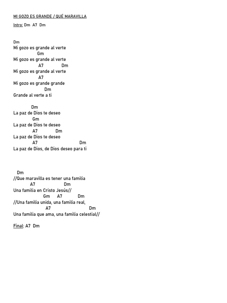 Mi Gozo Es Grande Pdf