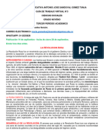 Guia Virtual N°3 Ciencias Sociales Grado 9° Tercer Periodo Académico.