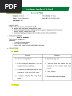 p1 Science Body Parts Revised