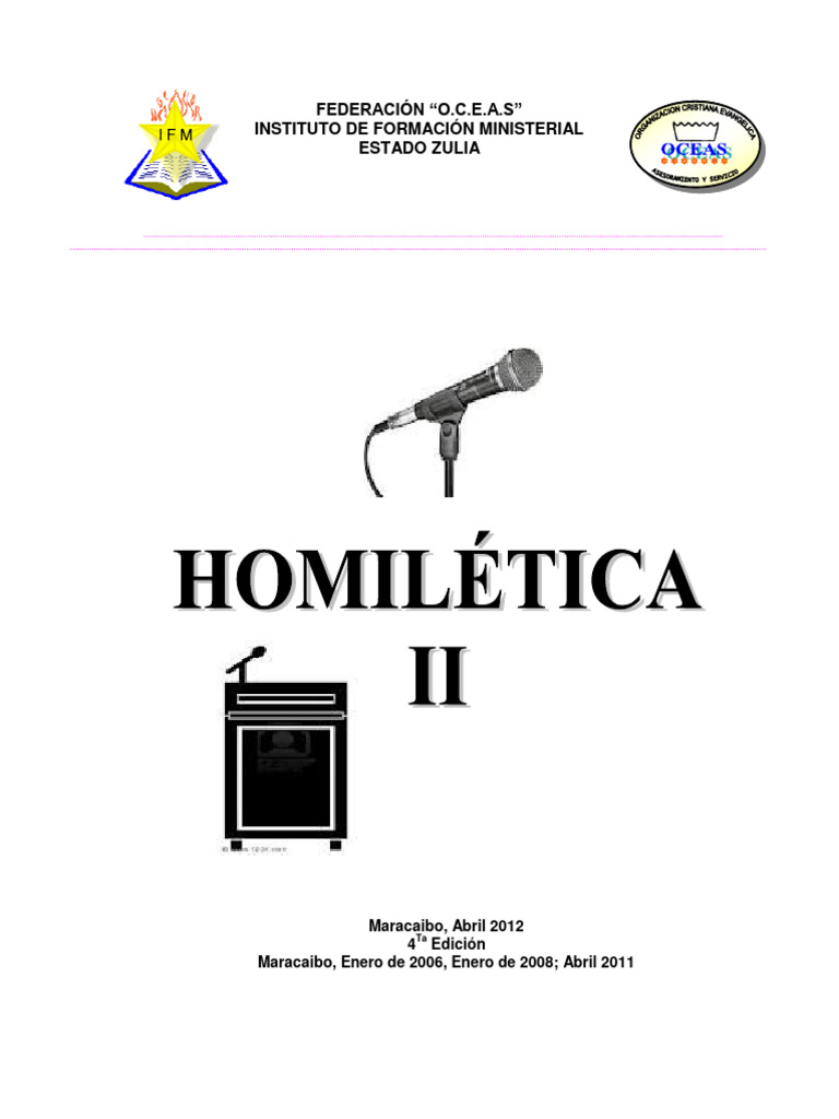 Homiletica Ii Pdf Sermón Homilética
