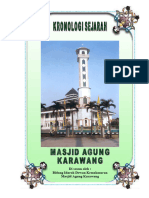 Kronologi Sejarah Masjid Agung Karawang