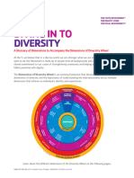 Dimensions of Diversity Glossary