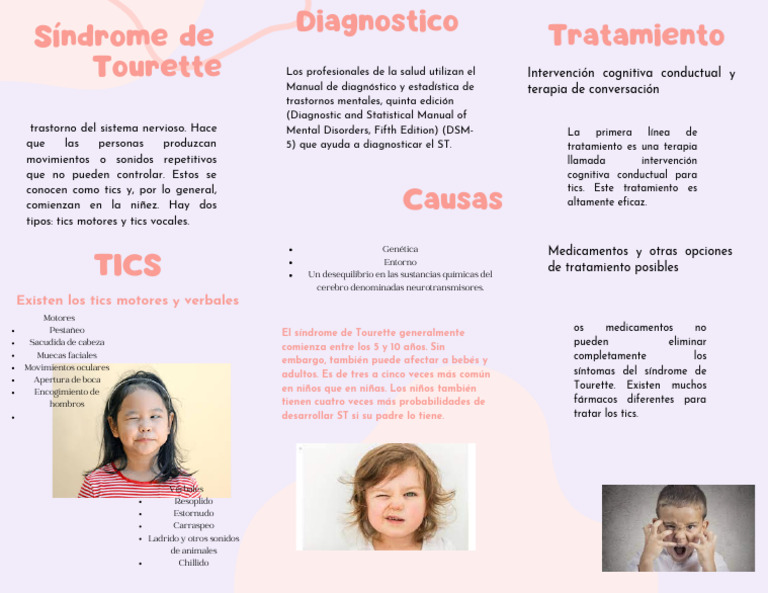 Síndrome de Tourette | PDF | Síndrome de Tourette | Medicina