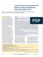 Aus NZ J of Public Health - 2019 - Coles - Trends in Hepatitis B Prevalence and Associated Risk Factors Among Indigenous