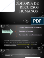 Auditoria de Recursos Humanos