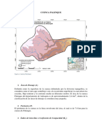 Análisis Morfométrico de La Cuenca Palenque Del Departamento de Antioquia