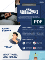 Recruitment Process Part 2