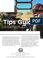 Offroading 4WD Driving Tips Booklet