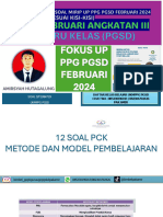 Modul 4 (Soal Baru) Up PPG PGSD