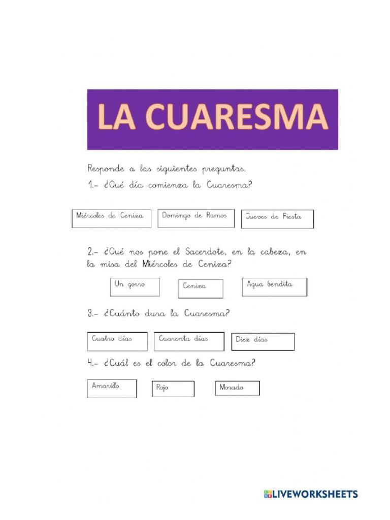 Actividades De Monaguillos Pdf