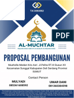 Proposal Pembangunan Musholla Al-Muchtar