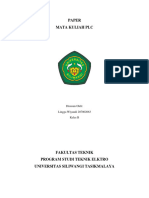 Paper Mata Kuliah PLC: Disusun Oleh: Lingga Wiyandi 207002063 Kelas B