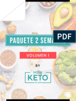 Paquete 2 Semanas - Volumen 1 - by Hola Keto