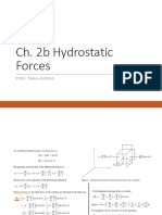 Hydrostatic Forces