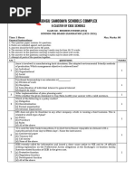 Xii Business Studies (054) KSSC QP & MS 2023-24