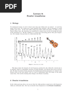 Lecture8 Fouriertransforms