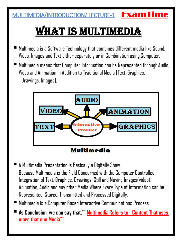 Multimedia Full Notes | PDF | Sampling (Signal Processing) | Sound