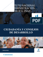 Presentación Ciudadania y Consejos de Desarrollo 30.07.2020