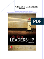 Full Download Ebook PDF The Art of Leadership 6Th Edition Ebook PDF Docx Kindle Full Chapter