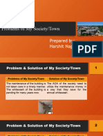 Problems and Solutions of My Town & Societ - Harshit Nag