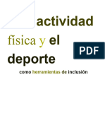 Tema 9 La AF y El Deporte Como Herramienta de Inclusión