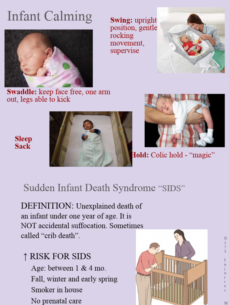 Infant Safety and SIDS Prevention | PDF | Human Development | Human ...