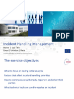 Incident Handling Management-Presentation