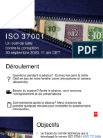 ISO Webinaire ISO 37001 Introduction - R Franz