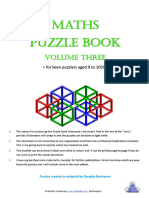 Maths Puzzle Book Vol 3