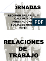 I Jornadas Regimen Salarial y Prestaciones Sociales Unesr 20