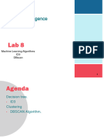 Artificial Intelligence: Machine Learning Algorithms Id3 Dbscan