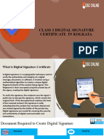 Class 3 Digital Signature Certificate in Kolkata