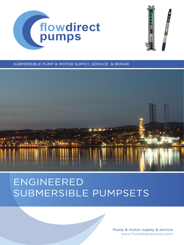 Submersible Pump Brochure Pdf