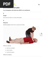 Understanding the DR ABC First Aid Steps | PDF | Emergency Medical ...