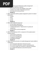 12 Essentials of Laboratory Quality Management | PDF | Quality ...