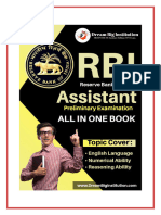 RBI ASST Pre BOOK