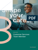Customer Services Team Member Role Profile PDF