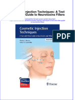 How To Download Cosmetic Injection Techniques A Text and Video Guide To Neurotoxins Fillers Ebook PDF Docx Kindle Full Chapter