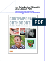How To Download Contemporary Orthodontics E Book 5Th Edition Ebook PDF Ebook PDF Docx Kindle Full Chapter