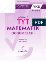 Karekök Yayınları - TYT Matematik - 40'lı Deneme