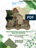 Kecamatan Langsa Kota Dalam Angka 2023
