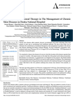 The Weight of Traditional Therapy in The Management of Chronic Skin Diseases in Donka National Hospital