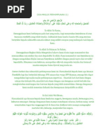 Doa Majlis Hari Keluarga