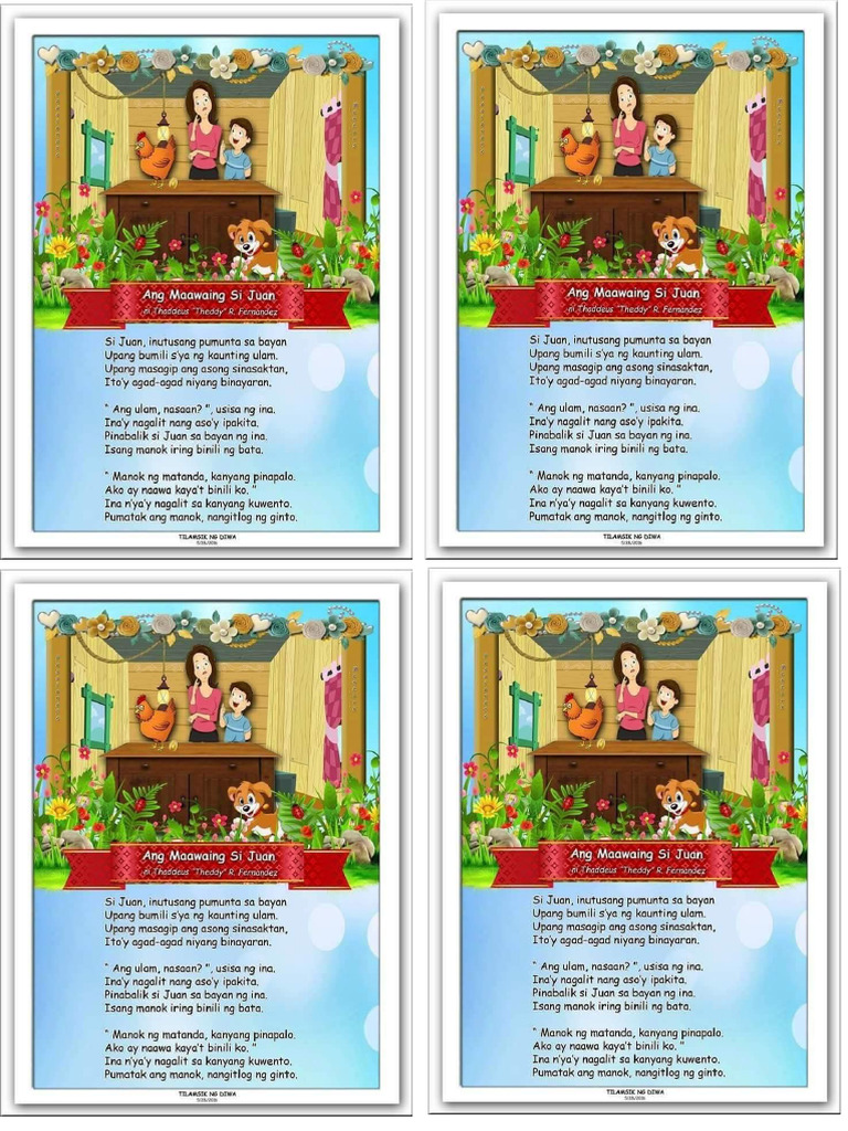 Filipino Reading Materials | PDF