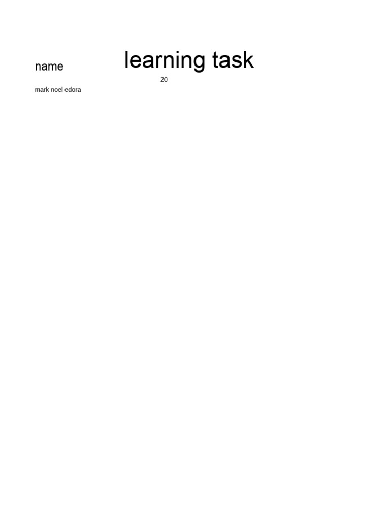 Blank Workbook | PDF