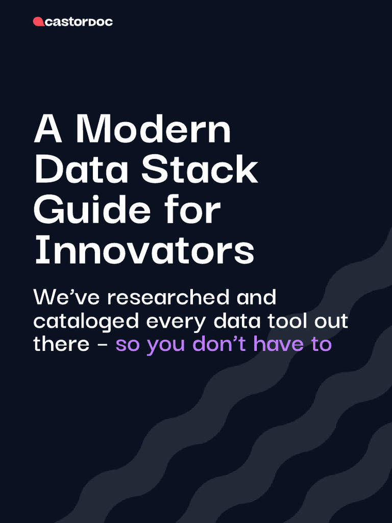 Modern Data Stack Guide 2023 | PDF | Data Warehouse | Data