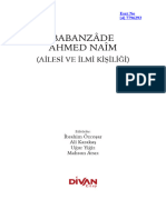 Babanzade Ahmed Naim in Bilimler Sinifla