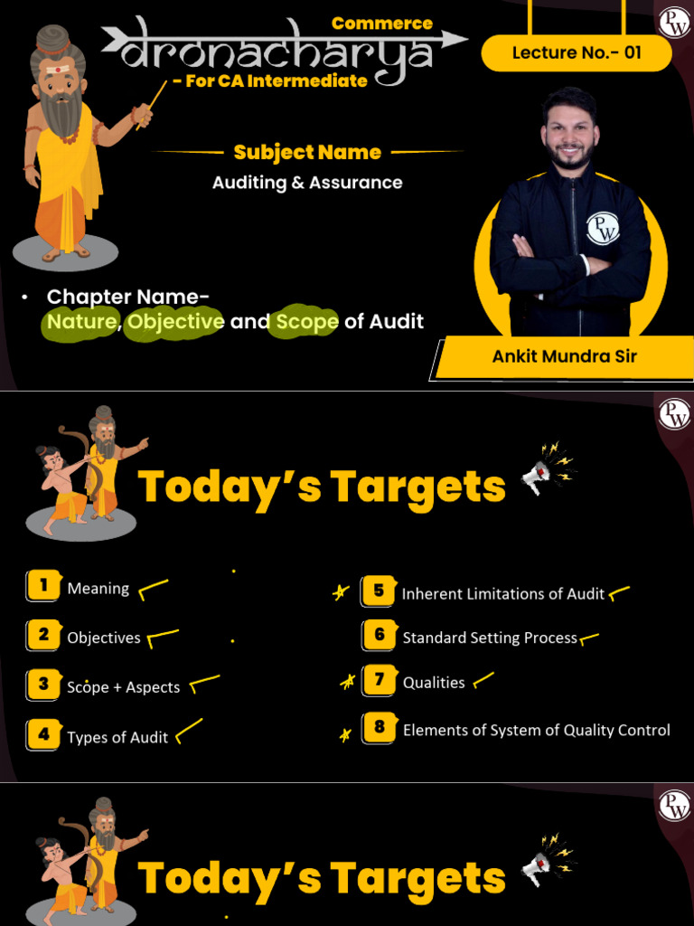 Nature and Scope of Auditing Explained | PDF | Audit | Financial Audit