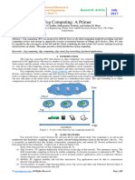 Fog Computing A Primer